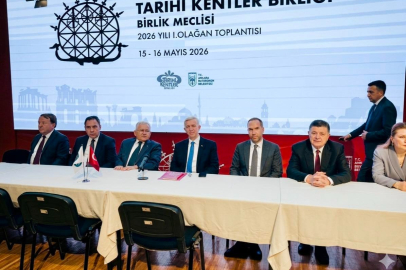 Emrah Özdemir Tarihi Kentler Birliği Encümen Üyesi oldu