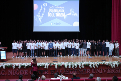 NÖHÜ 27. Geleneksel Spor Şenliklerinde Ödüller Sahiplerini Buldu