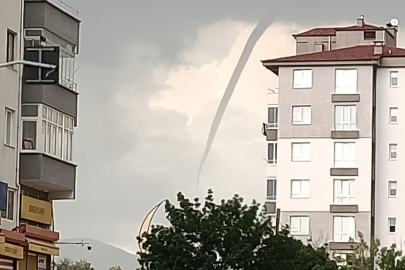 Niğde’de sağanak öncesi hortum paniği